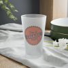 Frosted Pint Glass, 16oz - Image 6