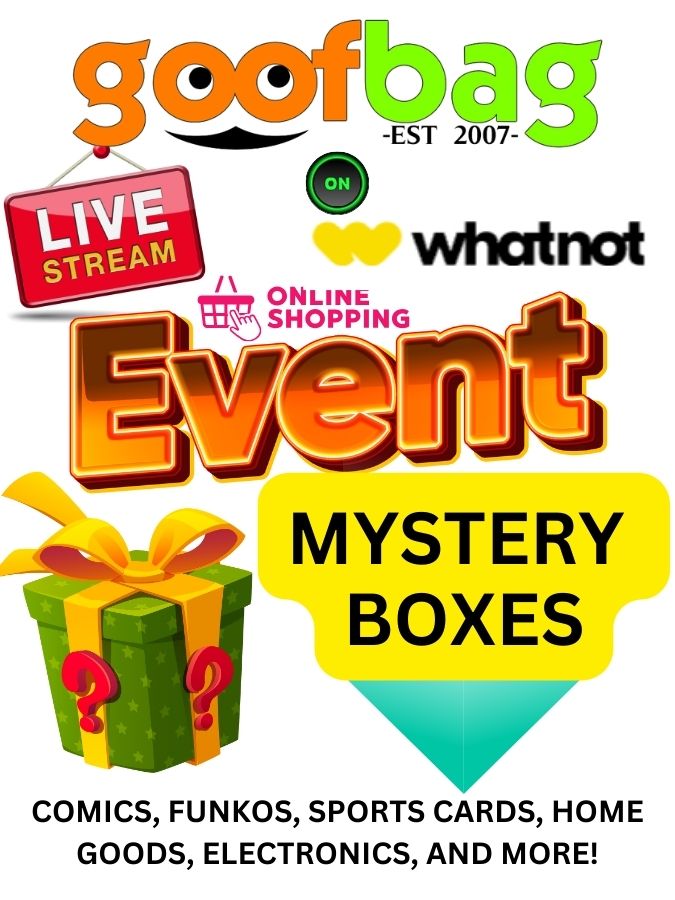 Mystery Boxes Live Shopping Event on Whatnot