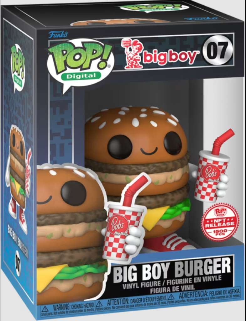 Big Boy Burger 07 Funko Pop NFT Legendary