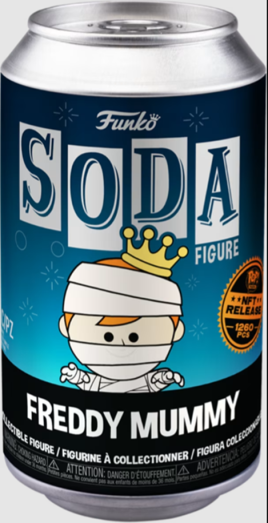 Freddy Mummy Funko Soda NFT Legendary