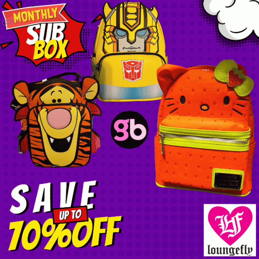 gBIGBOX Collectible Bags (4pk) Subscription Box #1