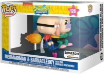 Funko POP! Rides Deluxe: Spongebob Squarepants – Mermaid Man & Barnacle Boy with Invisible Car