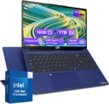 15.6-FHD-Laptop Student-Laptop, 16GB RAM 1TB SSD, Intel Pentium Quad-Core N100 Processor (Up to 3.4GHz)