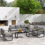 RoyalCraft Aluminum Patio Furniture Set