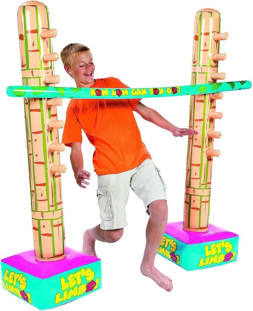 Indoor/Outdoor Inflatable Limbo Set