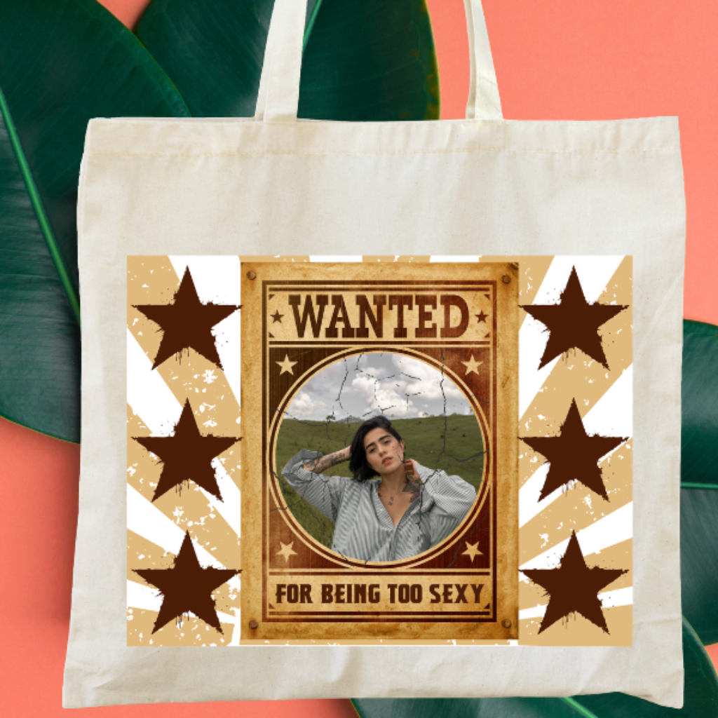 WANTED POSTER *Custom* Tote Bag