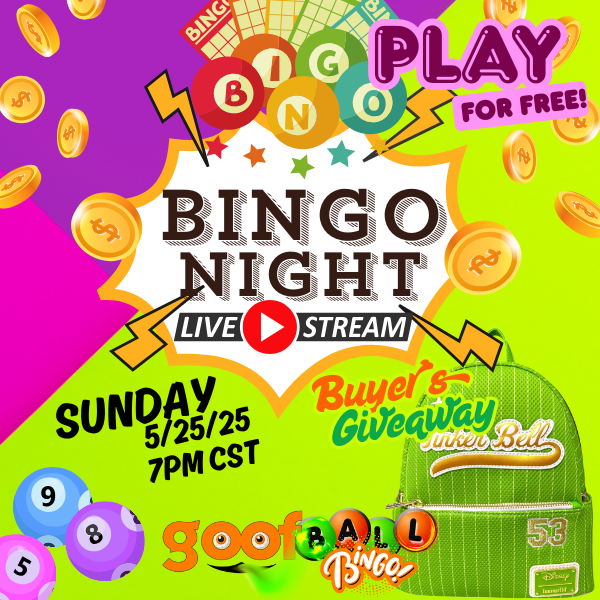 Goofball Bingo Gameshow Shopping Event with Loungelfy Buyer's Giveaway