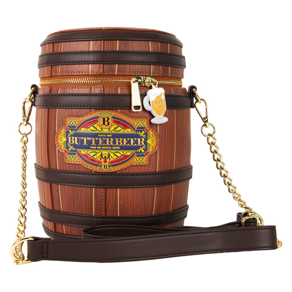 Harry Potter Butterbeer Barrel Scented Crossbody Loungefly Bag