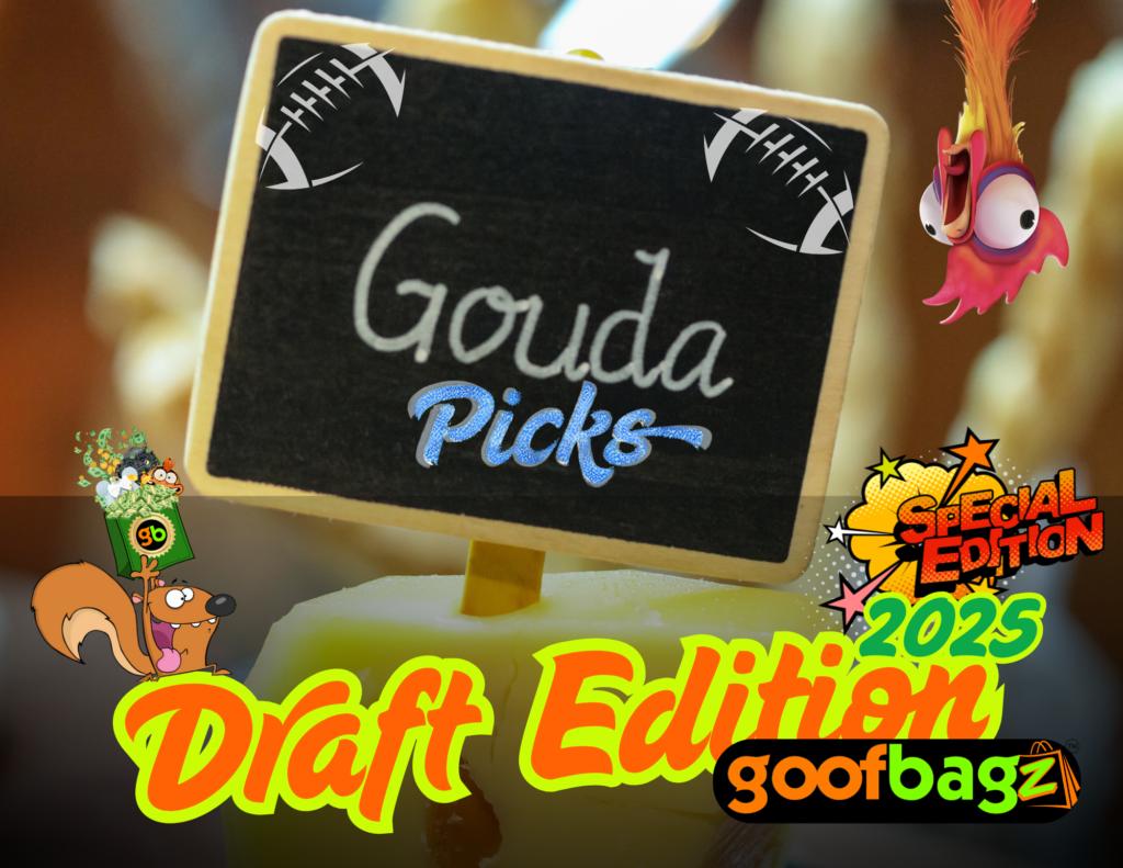 Gouda Picks Draft Edition SE 2025 Goofbag - Ultimate Football Fan's Gift