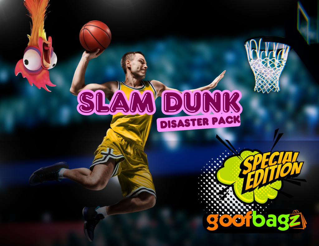 Slam Dunk Disaster LE Goofbag - Ultimate Basketball Fan's Gift