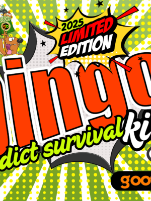 🎱 Limited Edition Bingo Addict Survival Kit Goofbag 🎱- Gag Gift, Funny Gift, Bingo Gift