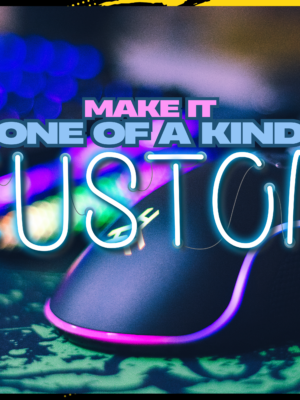 Custom Gaming Mouse Pad – Built for Gamers, Designed by You