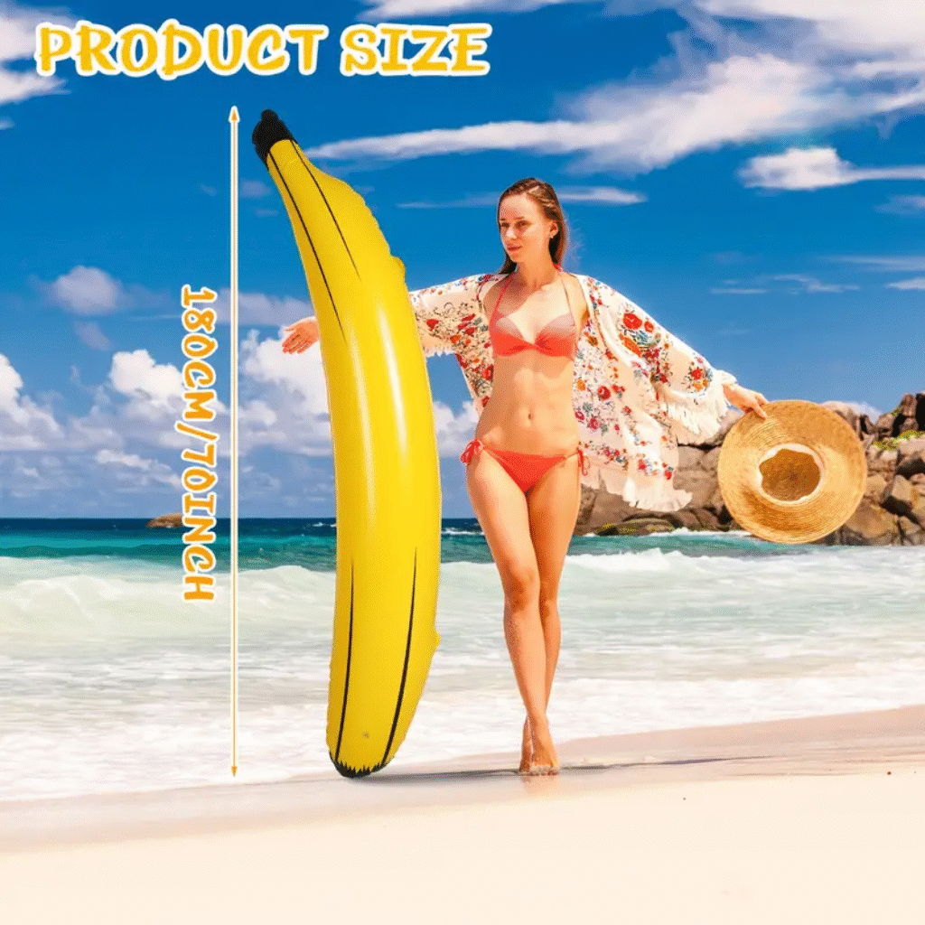 70 Inch Giant Inflatable Banana