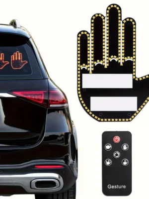 Funny LED Hand Gesture Light for Car Windows