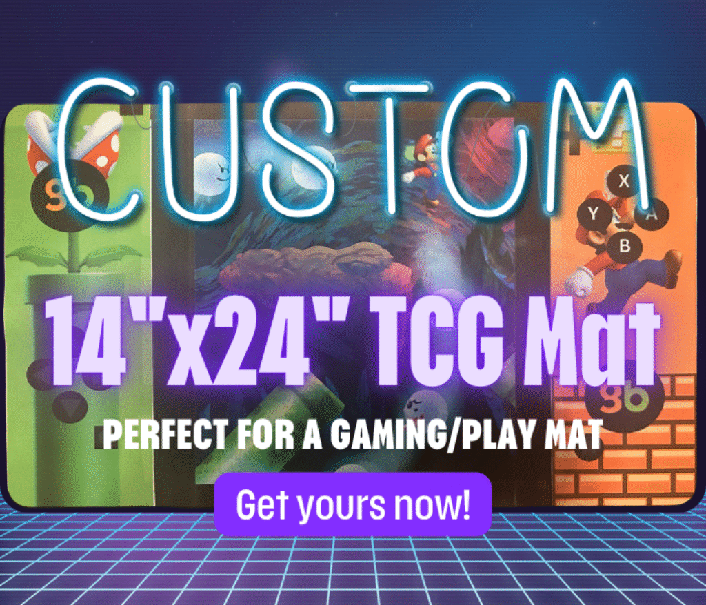 Wholesale (8 Pack) Custom 14" x 24" TCG Mat