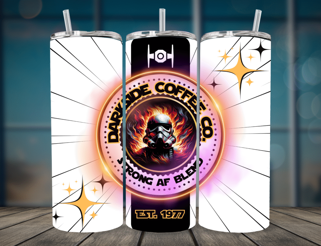 Darkside Coffee Co. 20oz. Skinny Tumbler