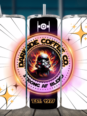Darkside Coffee Co. 20oz. Skinny Tumbler