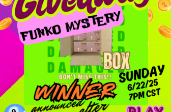 Funko Pop Mystery Box Giveaway – Sunday, 6/22/25 – Live on Facebook & YouTube!