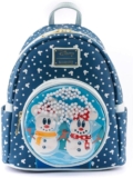 Loungefly Minnie and Mickey Snowglobe Backpack