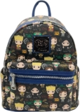 Loungefly NBC The Office Dwight Shcrutte AOP Mini Backpack