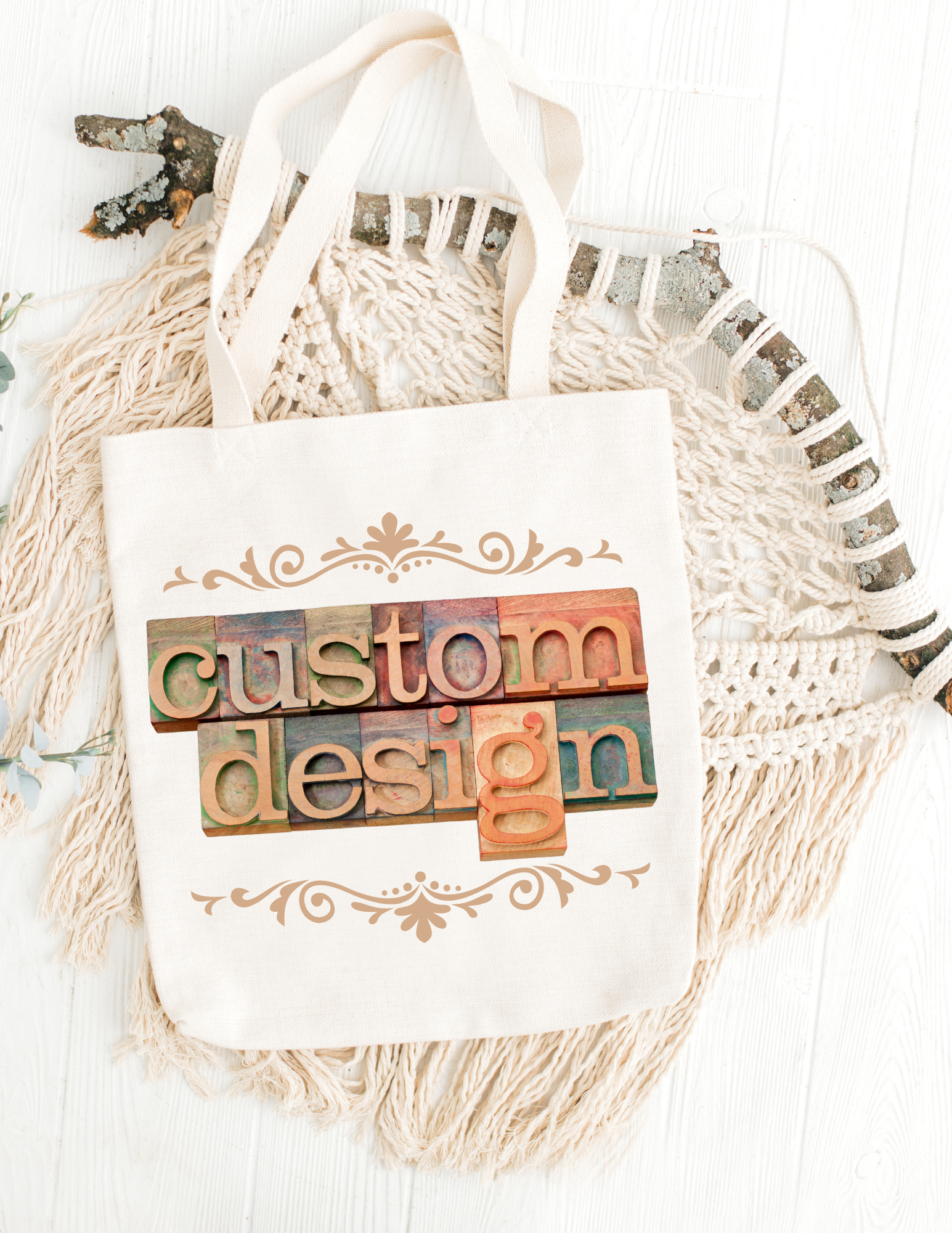 Custom Designed Tote Bag