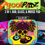 Goofbag.com Unveils Exclusive ‘Goofpadz’ – The Ultimate 3-in-1 Glass Mat, Dab Mat & Mouse Pad
